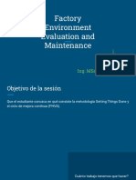 Evaluacion y Mantenimiento del Entorno Industrial