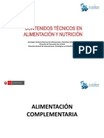 Contenidos Alimentacion Infantil