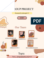 Brown Aesthetic Group Project Presentation