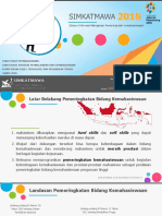 Materi Sosialisasi Panduan SIMKATMAWA Tahun 2018