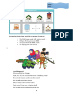 Ujian Harian Tema 3 Kelas 2 SD