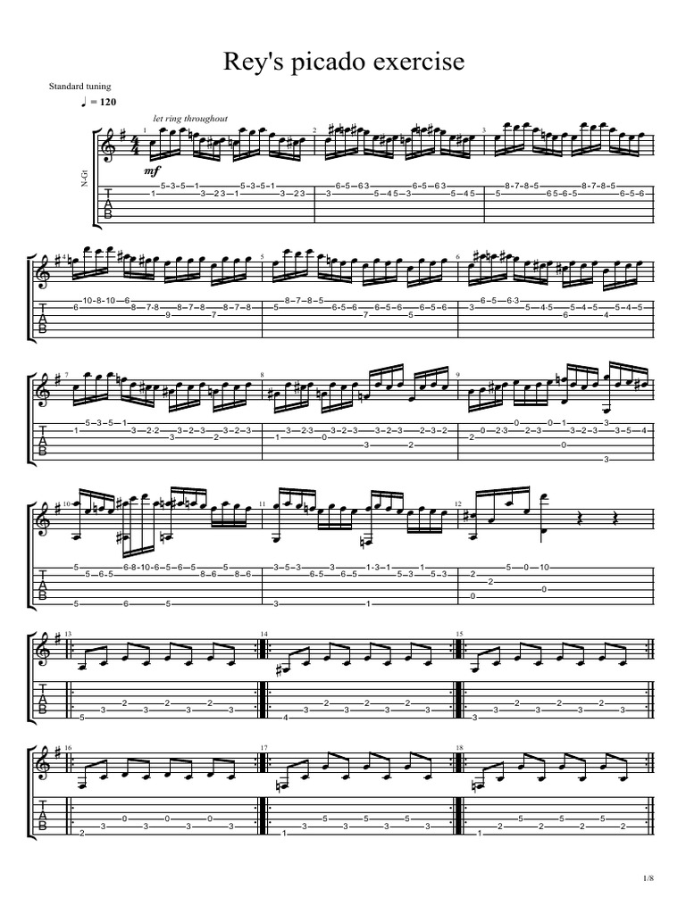 Rey picado pdf character encoding