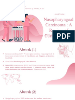 Journal Reading - Nasopharyngeal Carcinoma A Review of Current Updates