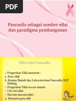 Download Pancasila Sebagai Sumber Nilai Dan Paradigma Pembangunan by jasmine_raja SN64878257 doc pdf
