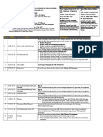 RUNDOWN ACARA RESEPSI Mbak Septi & Kak Ilham 27 Mei 2023