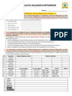 Examen Intermedio Matemáticas (Grado 7°)