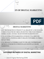 Introduction of Digital Marketing Costom