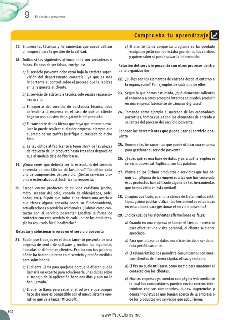 Comunicacion y Atencion Al Cliente McGrawHill 2013 Grado Superior203