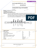 35kV Composite Long Rod Insulator