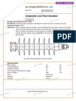 33kV Composite Line Post Insulator