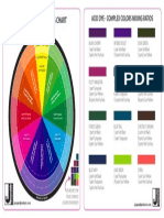 Acid Dye Color Wheel Chart