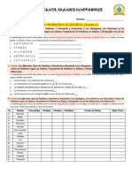 Examen Intermedio Español (Grado 6°)