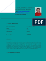 Rojas Espejo, Milagros Madeleine CV - Actualizado.