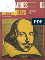 065 Los Hombres de La Historia Shakespeare G Baldini CEAL 1979