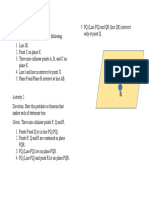 Activity in Postulates and Theorem