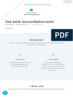 13use Bank Reconciliation Tools