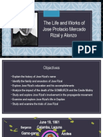 Vida y Obras Del Jose Rizal