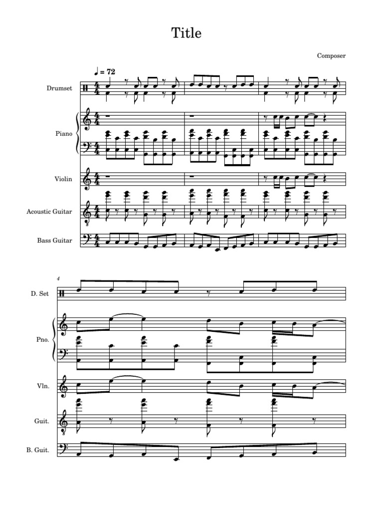 Free Pop Song | PDF | Musical Techniques | Performing Arts