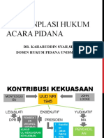 Kontenplasi Hukum Acara Pidana