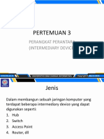 Pertemuan 3: Perangkat Perantara (Intermediary Device)