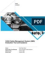 Casa Safety Management System Sms Evaluation Tool Guidance Form 1591