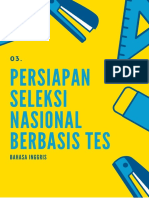 Persiapan Seleksi Nasional Berbasis Tes