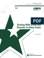 Dealing With Crime and Disorder in Urban Parks