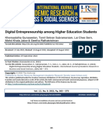 Digital Entrepreneurship Among Higher Education Students - pdf1663827042