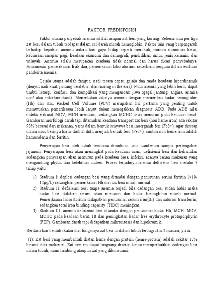 Faktor Predisposisi Adb PDF