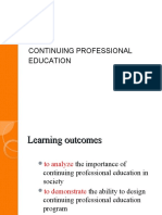 02 - Continuing Professional Education