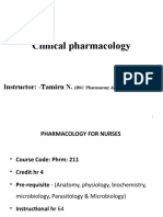 Pharmacology Unit 1