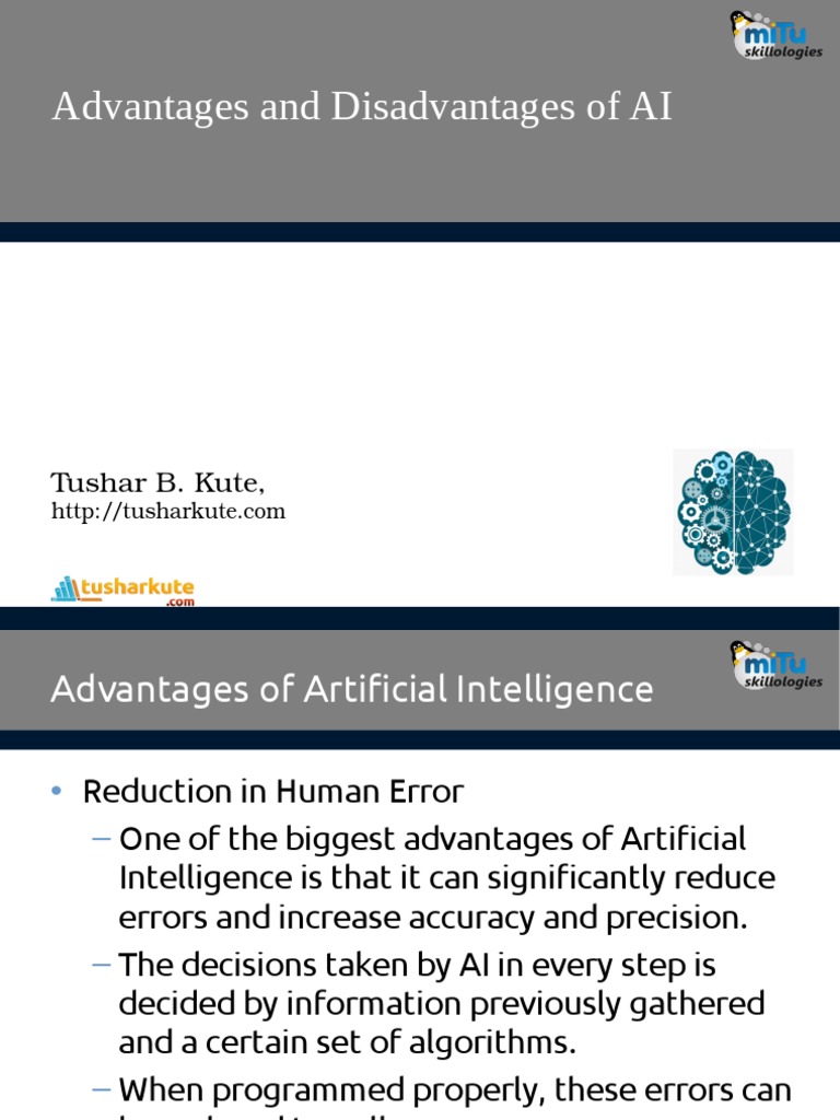AI: Pros and Cons Explained | PDF | Artificial Intelligence ...