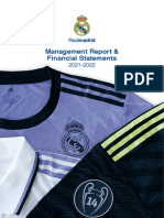 Management Report Real Madrid
