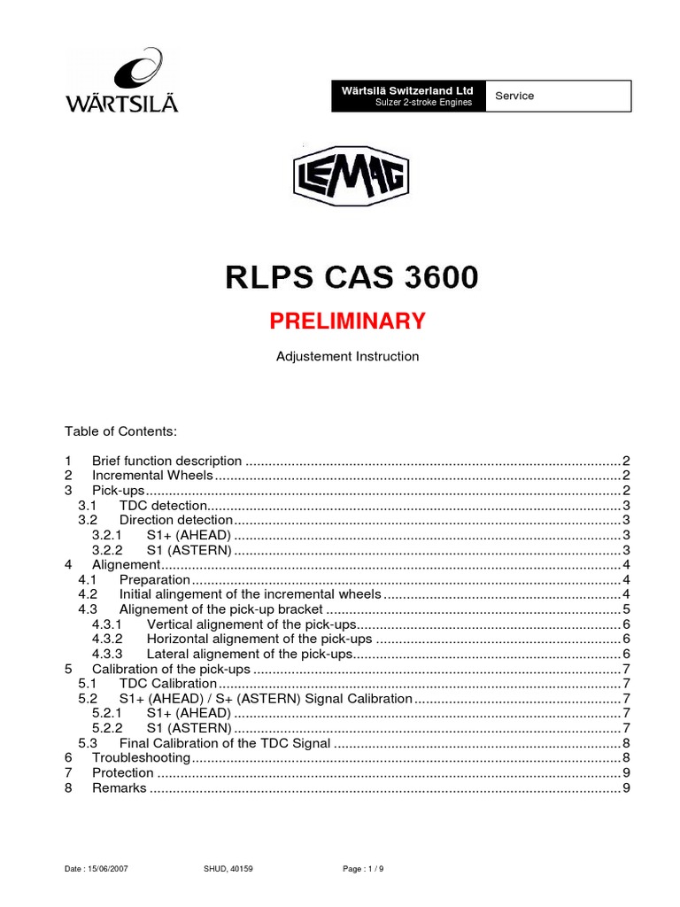 RPLS CAS 3600 Engine Calibration Guide | PDF | Propeller | Mechanical ...