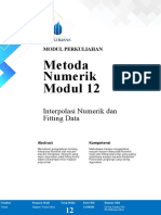 Modul 12a Metod Num Sabtu 19nov