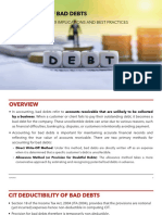 Tax Newsletter On Bad Debts