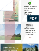 Peran Pertanian Di Masa Pandemik Covid-19 - Penny Pujowati 2020