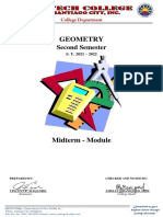 Geometry Midterm Module