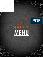 Menu SPATULA 19 Aug 2022