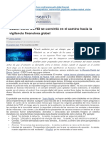 CBDC. Cómo COVID Se Convirtió en El Camino Hacia La Vigilancia Financiera Global