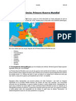 Conseqüències Primera Guerra Mundial