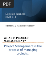 Chapter - 11A - OPIM 230 - PROJECT MANAGEMENT (2) (Autosaved)