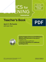 Basic Tactics For Listening Teachers Book