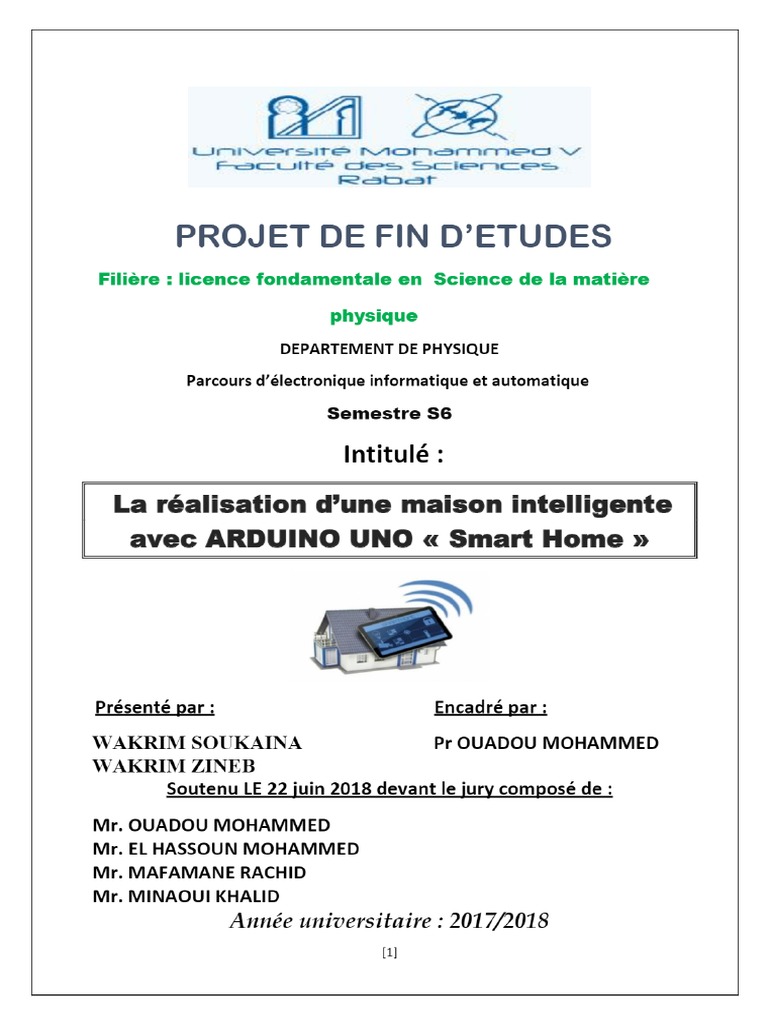 La+Réalisation+d’Une+Maison+Intelligente+Avec+ARDUINO+UNO+«+Smart+Home+ ...