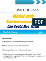 English Course s3 Modal Verb 1