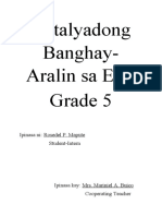 Detalyadong Banghay Sa EPP-Grade 5