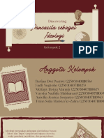 Simple Red and Beige Vintage Illustration History Report Presentation