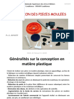 Conception Des Pieces 2022-2023