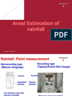 Areal Estimation of Rainfall