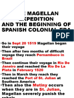 The Magellan Expedition and The Beginning of Spanish Colonial Era